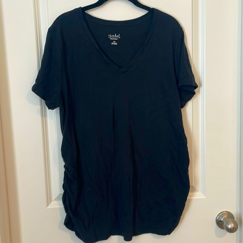 Black Maternity T-Shirt